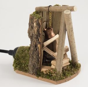 Produktbild zu: Flackerlagerfeuer, 230 V, 12 x 8 x 12 cm