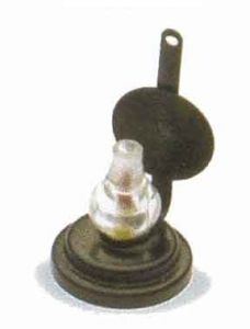 Produktbild zu: Lampe aus Metall, 5 cm (unbeleuchtet)